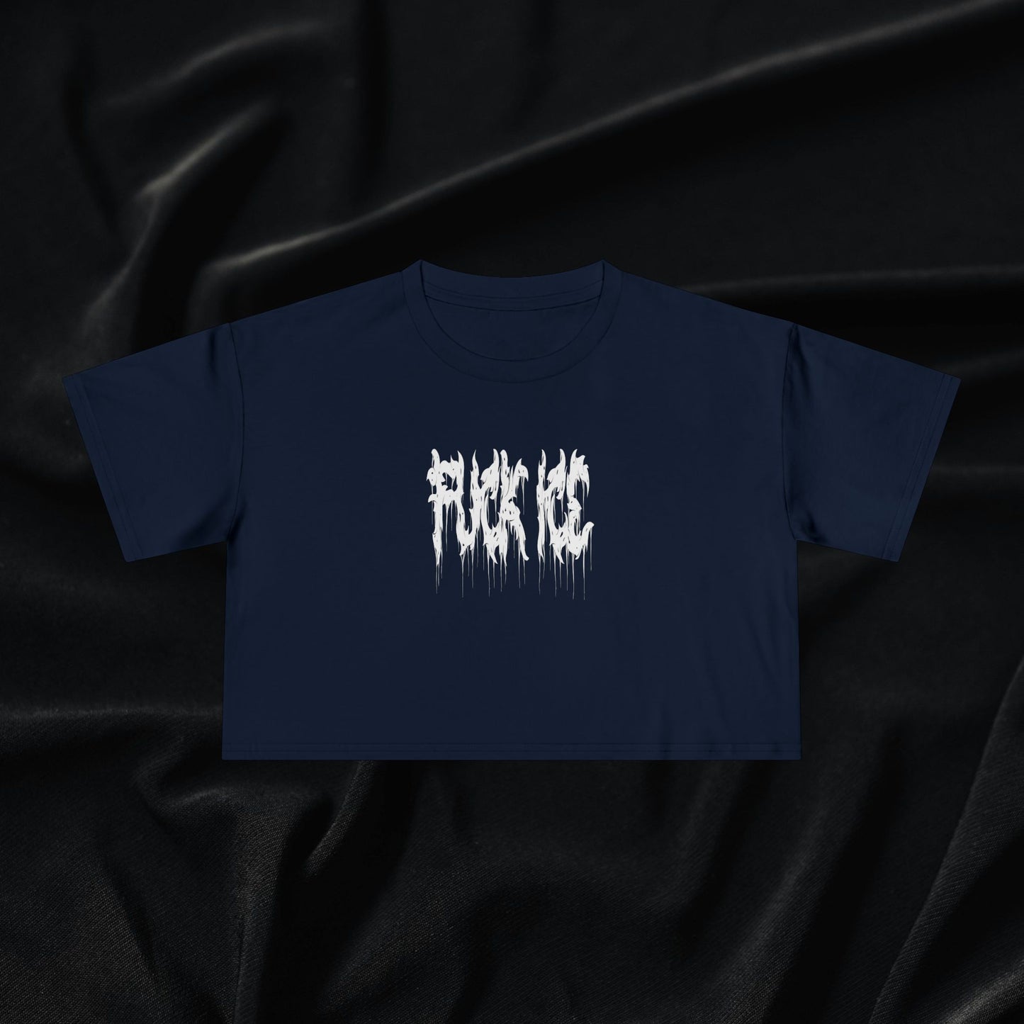 Fuck Ice Women's Crop Tee