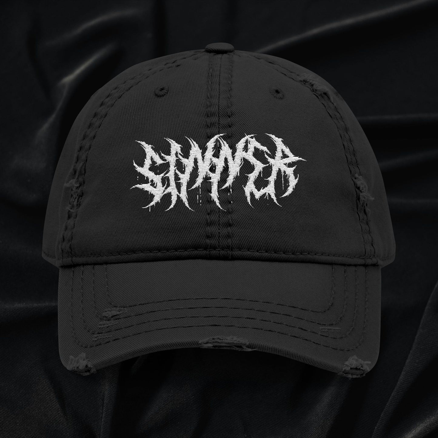 Sinner Distressed Dad Hat (Embroidered)