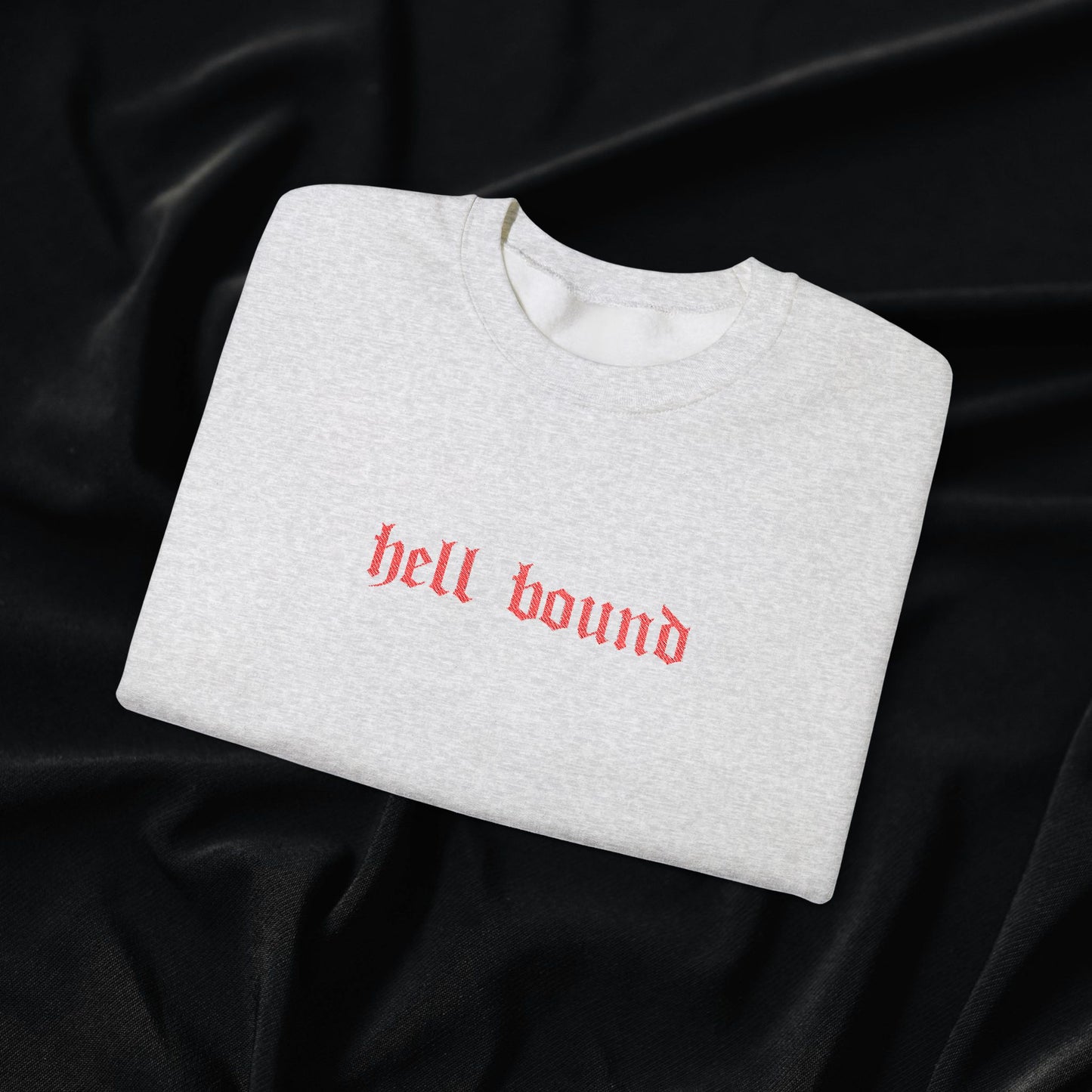 Hell Bound Crewneck Sweatshirt (Embroidered)