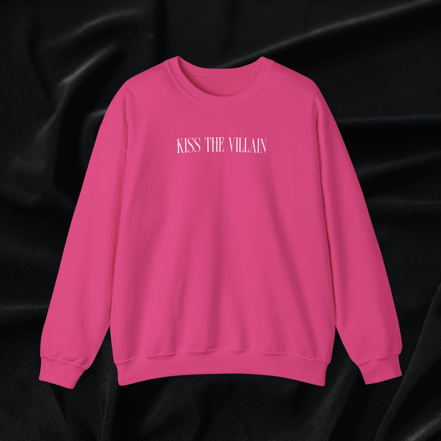 Kiss the Villain Crewneck Sweatshirt