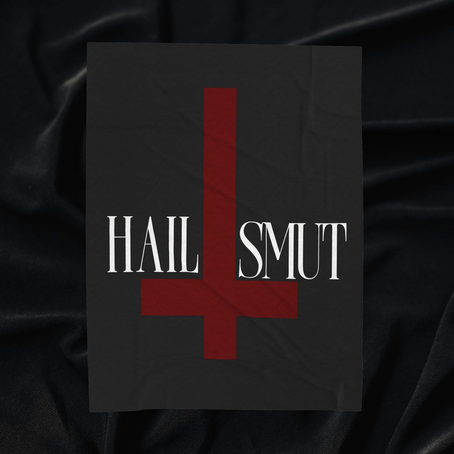 Hail Smut Velveteen Plush Blanket
