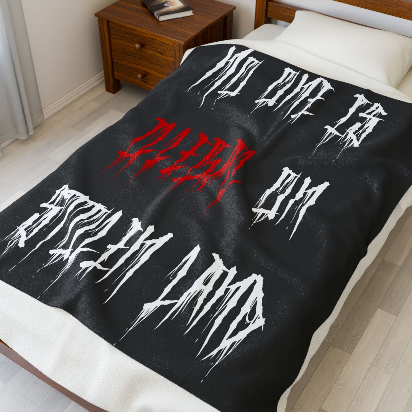 Stolen Land Velveteen Plush Blanket