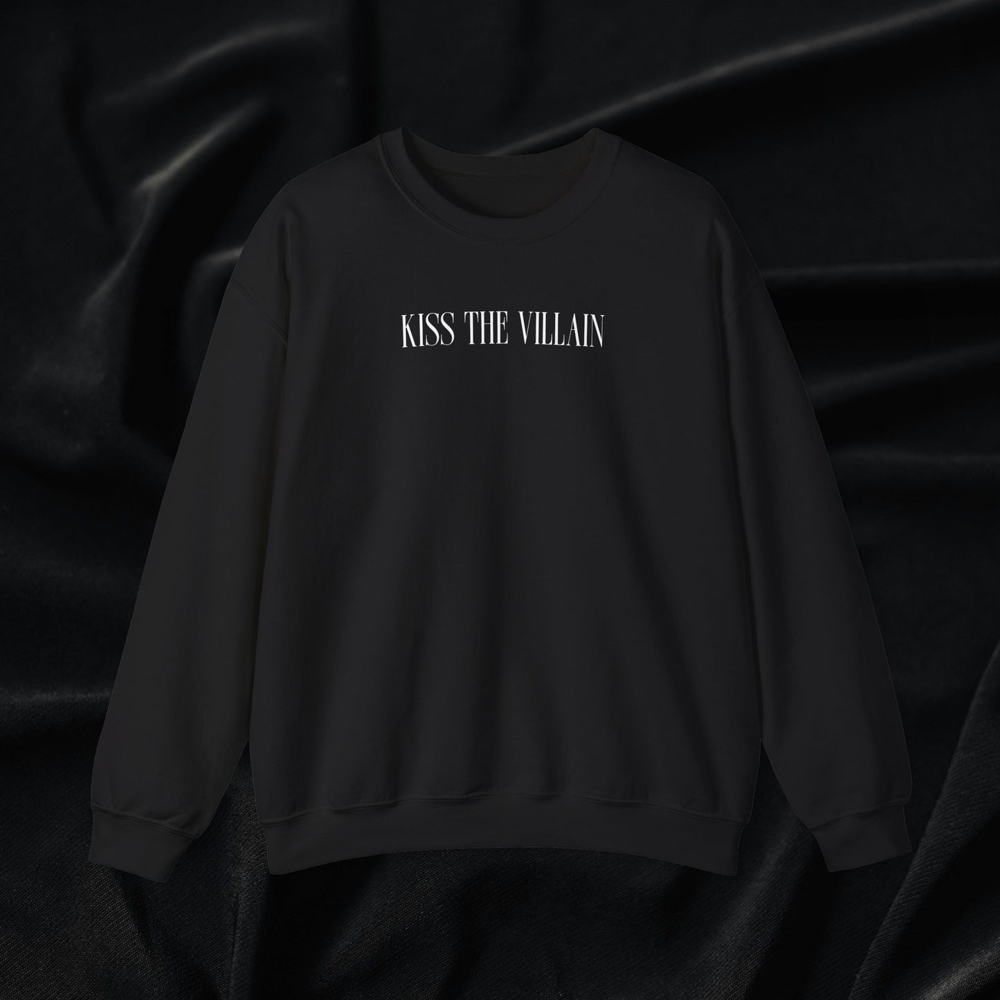 Kiss the Villain Crewneck Sweatshirt