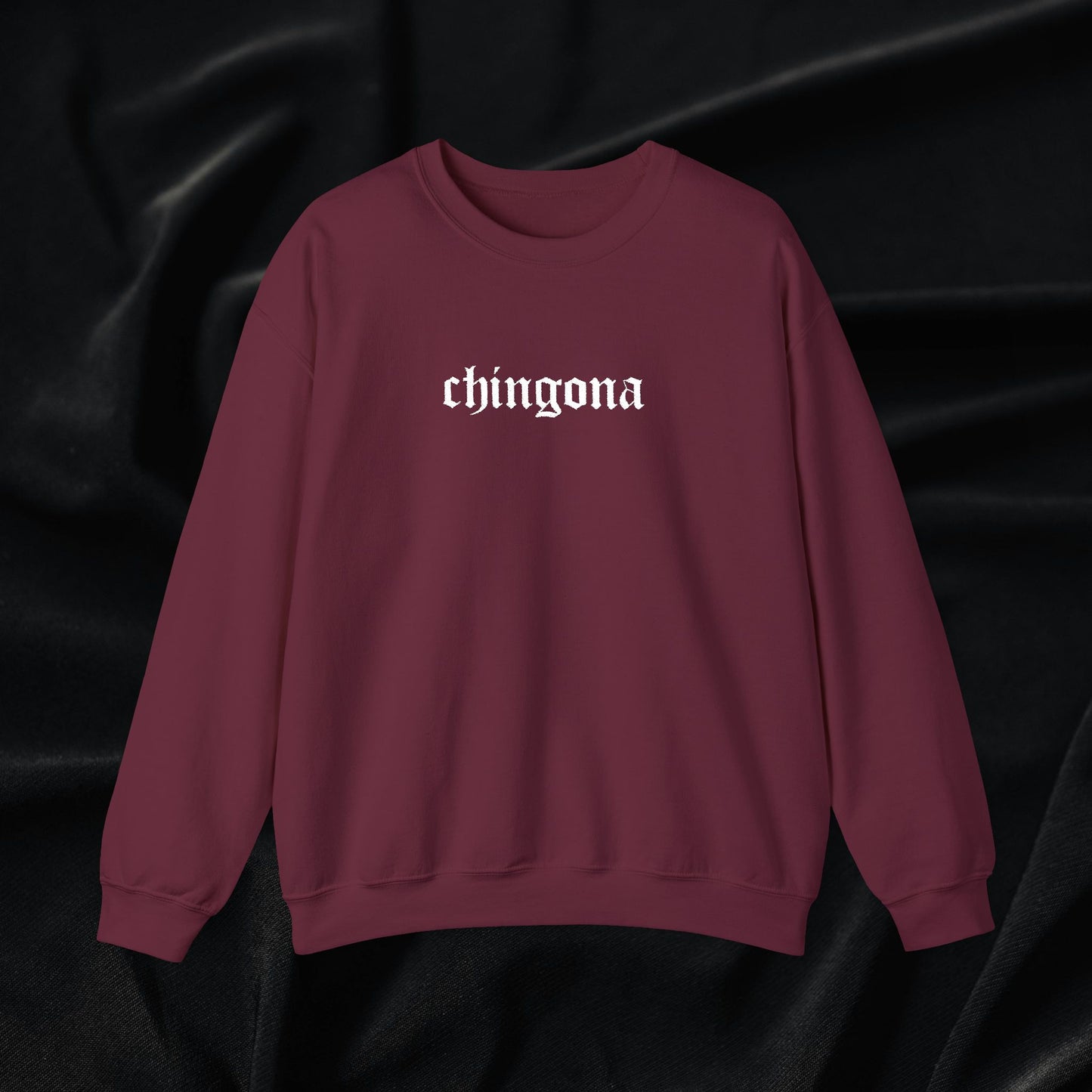 Chingona Crewneck Sweatshirt (Embroidered)