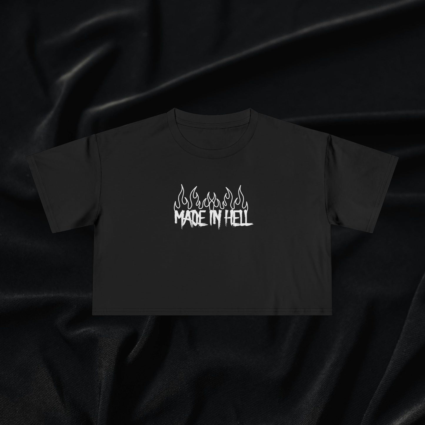 Made in Hell Women's Crop Tee
