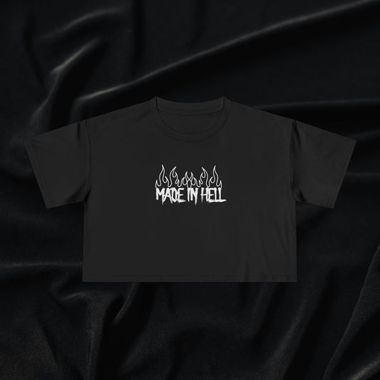 Made in Hell Women's Crop Tee
