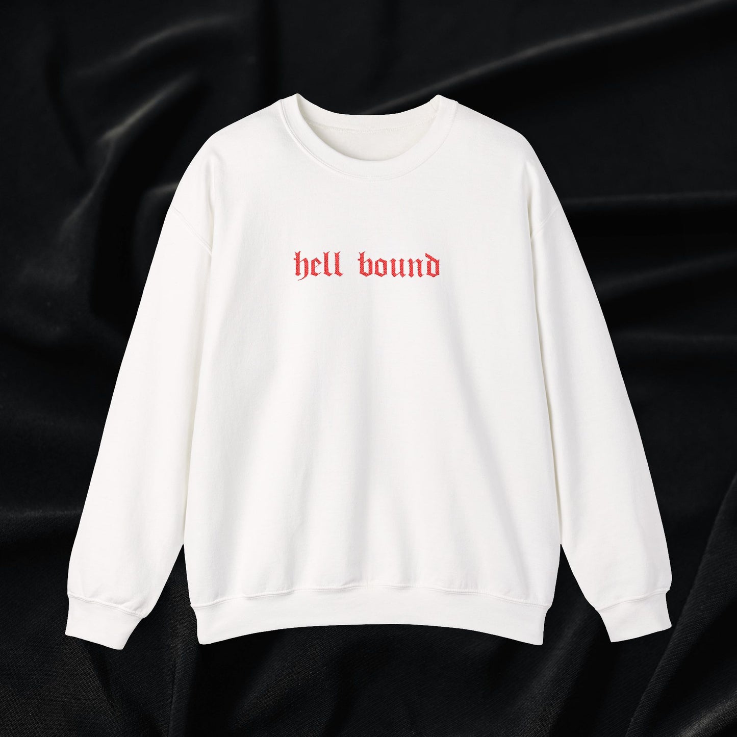 Hell Bound Crewneck Sweatshirt (Embroidered)