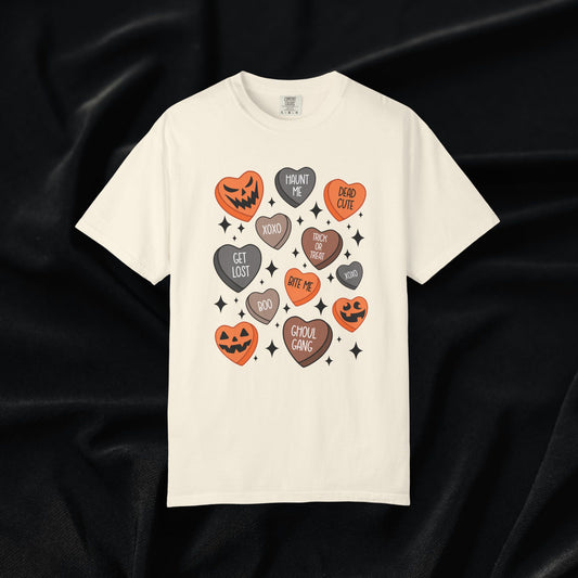 Halloween Conversation Hearts T-shirt