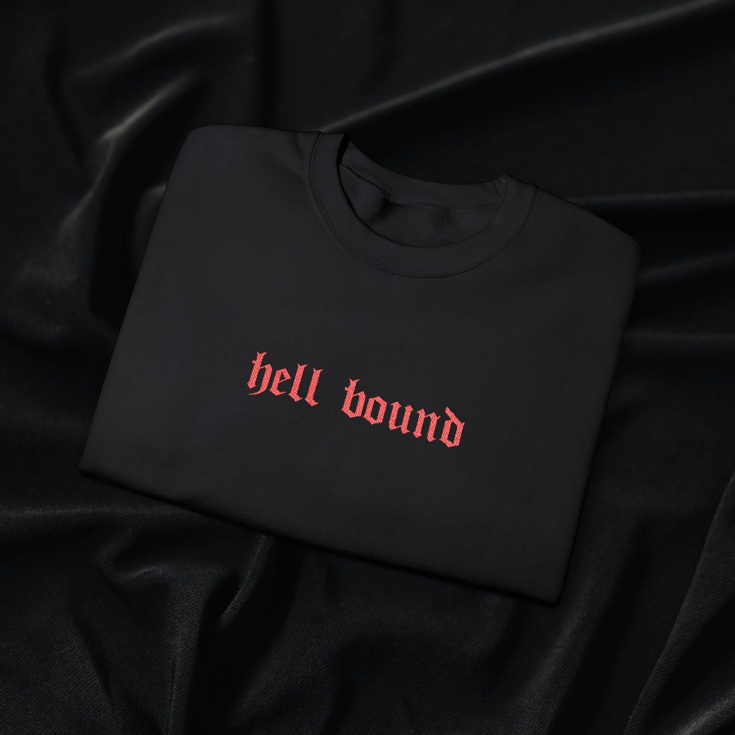 Hell Bound Crewneck Sweatshirt (Embroidered)