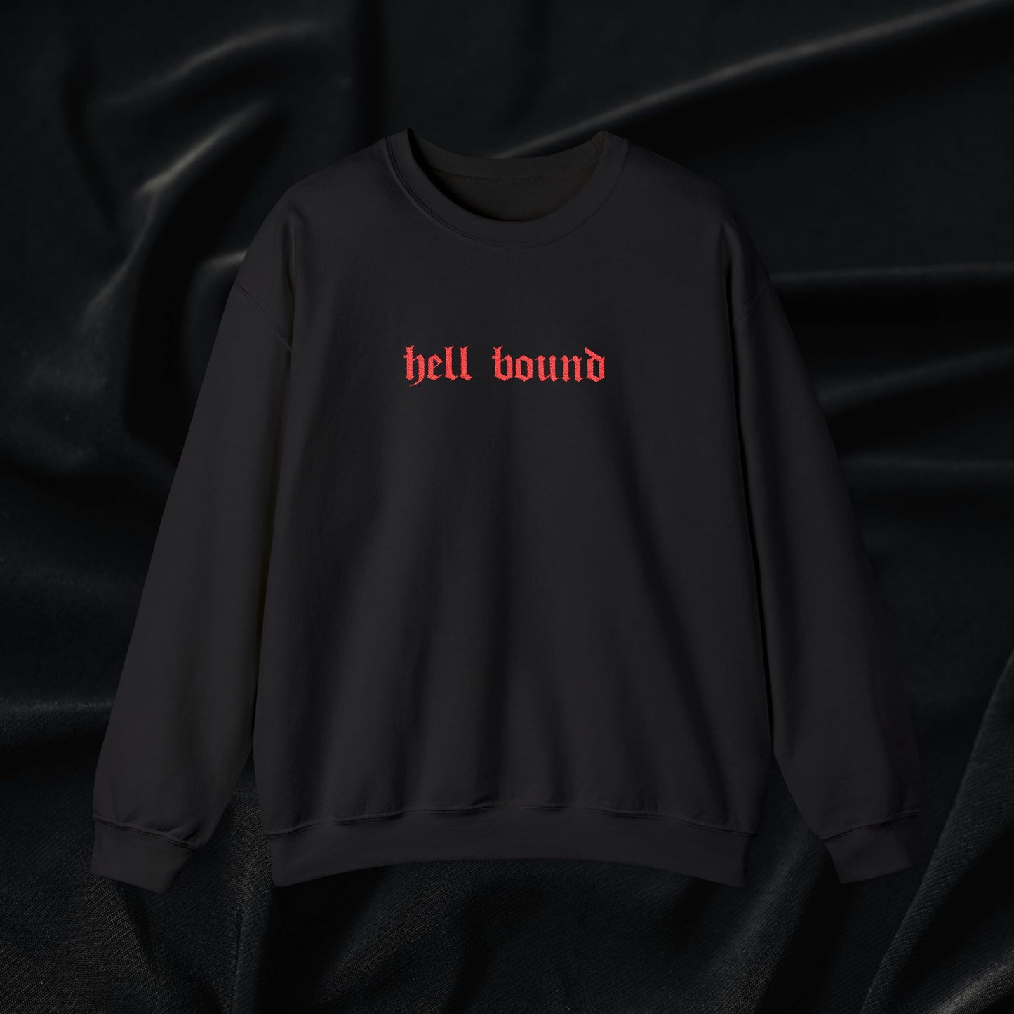 Hell Bound Crewneck Sweatshirt (Embroidered)