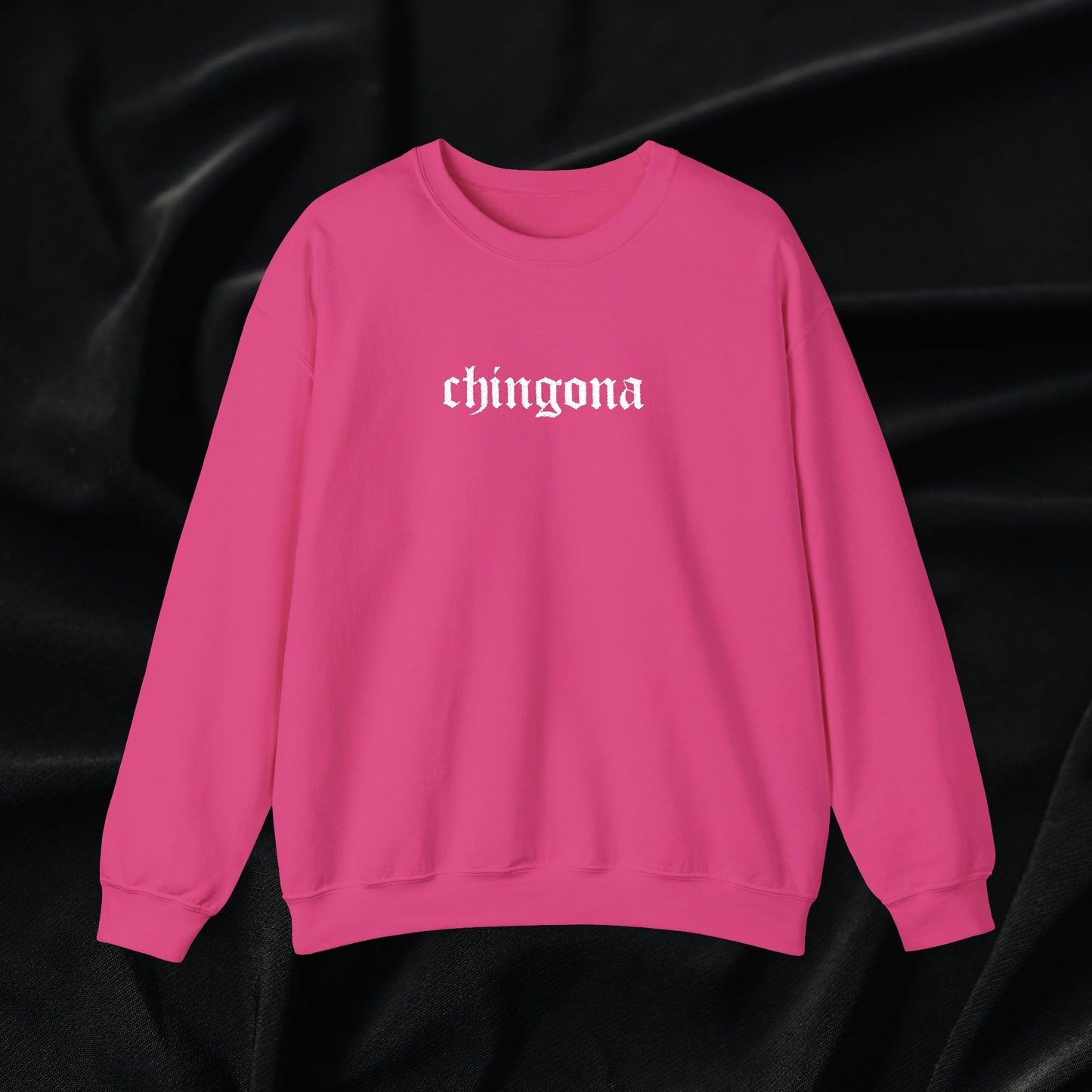 Chingona Crewneck Sweatshirt (Embroidered)