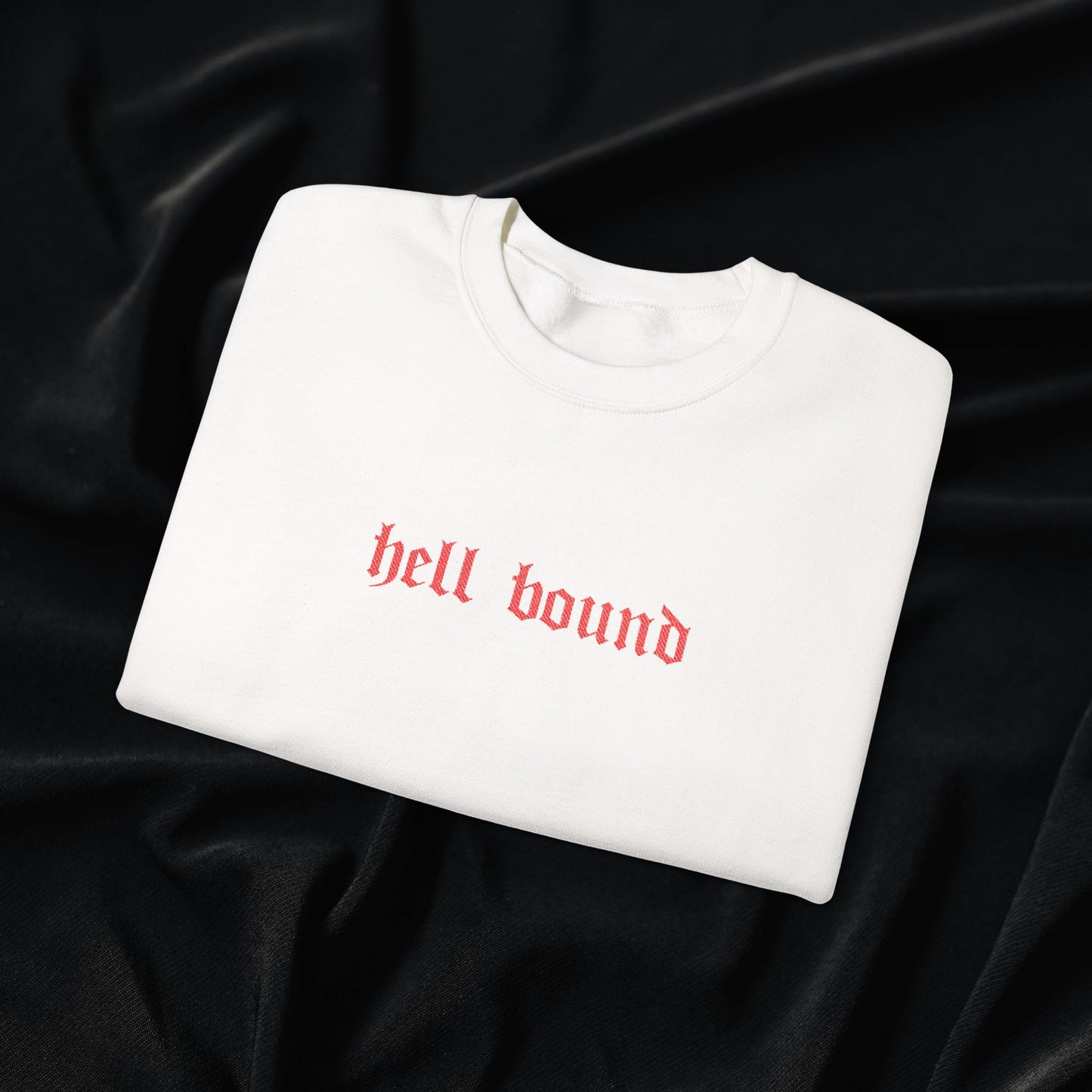Hell Bound Crewneck Sweatshirt (Embroidered)