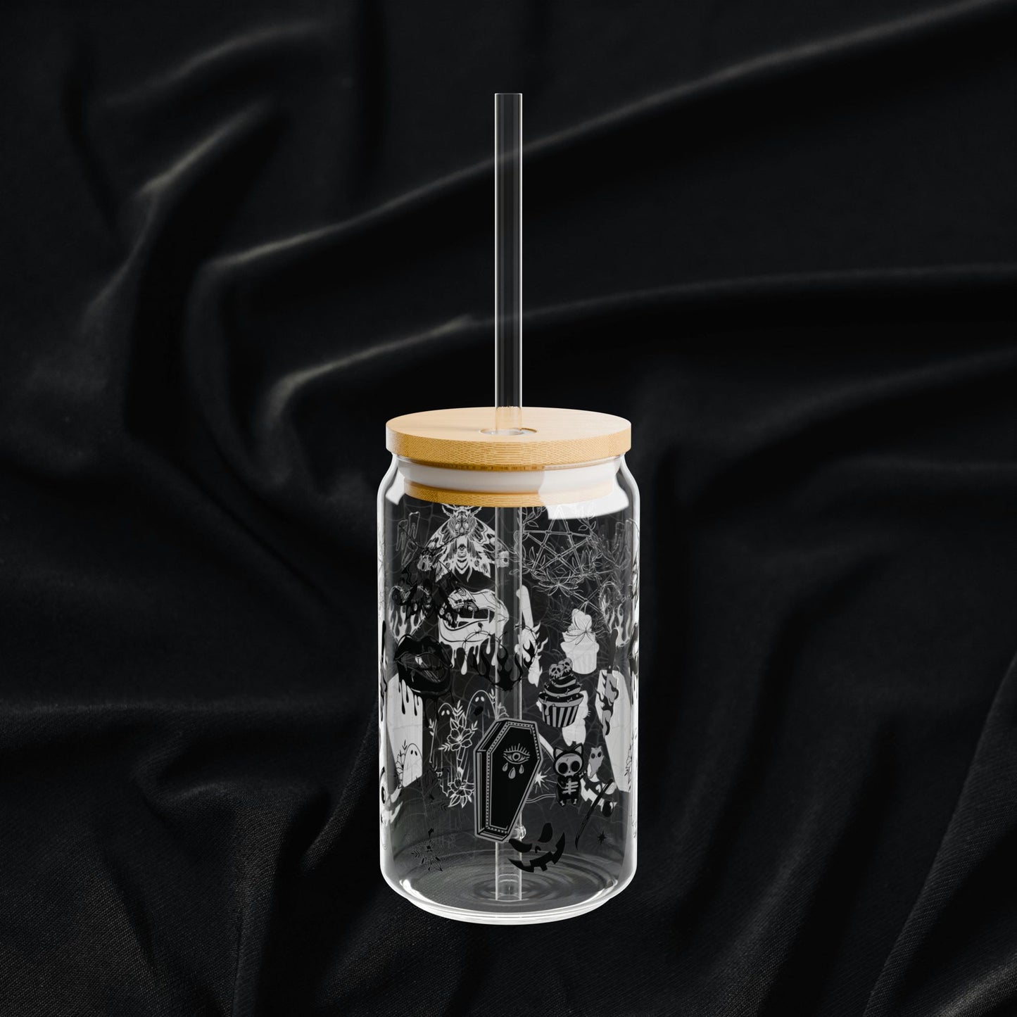 Spooky Cute Beer Can Glass, 16oz