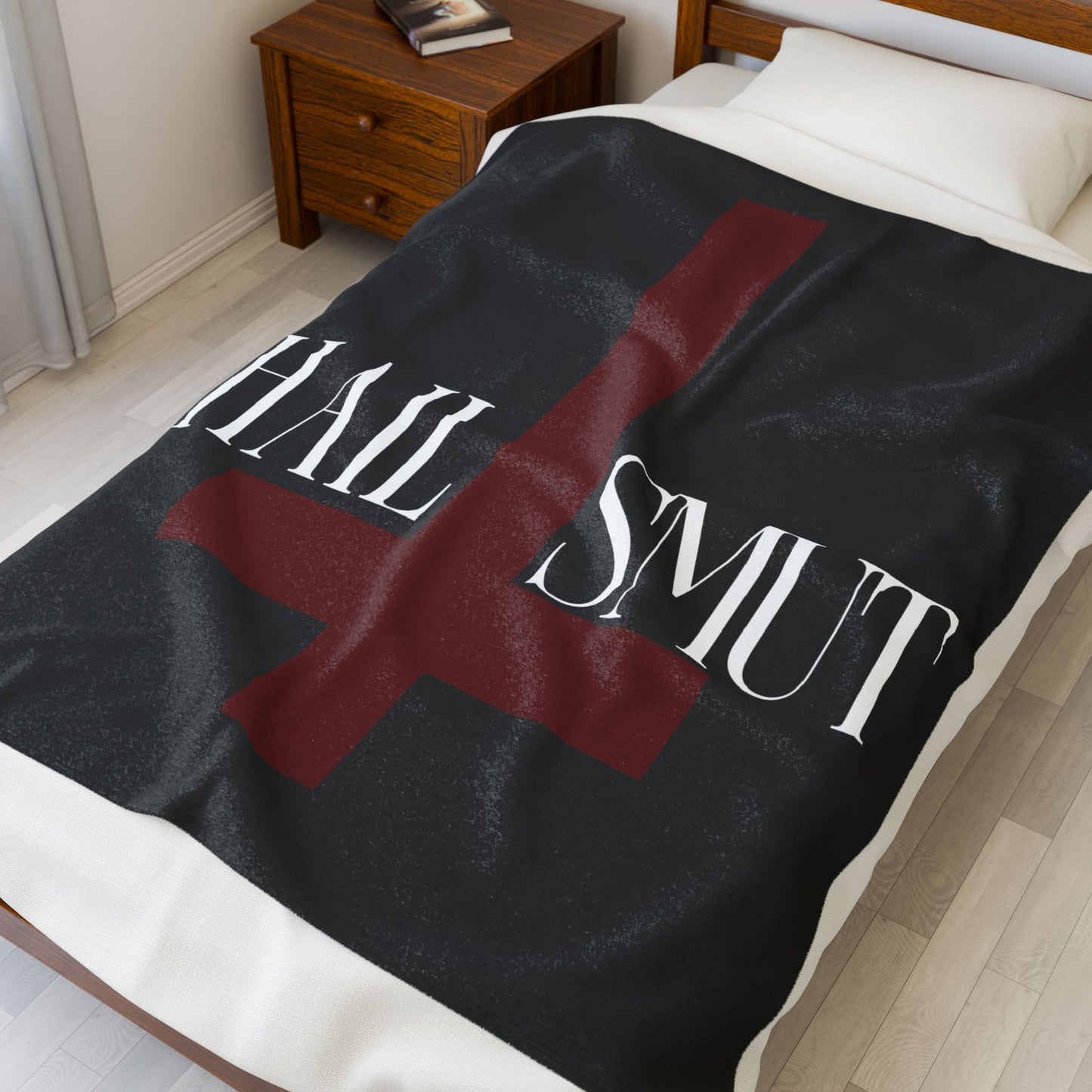 Hail Smut Velveteen Plush Blanket