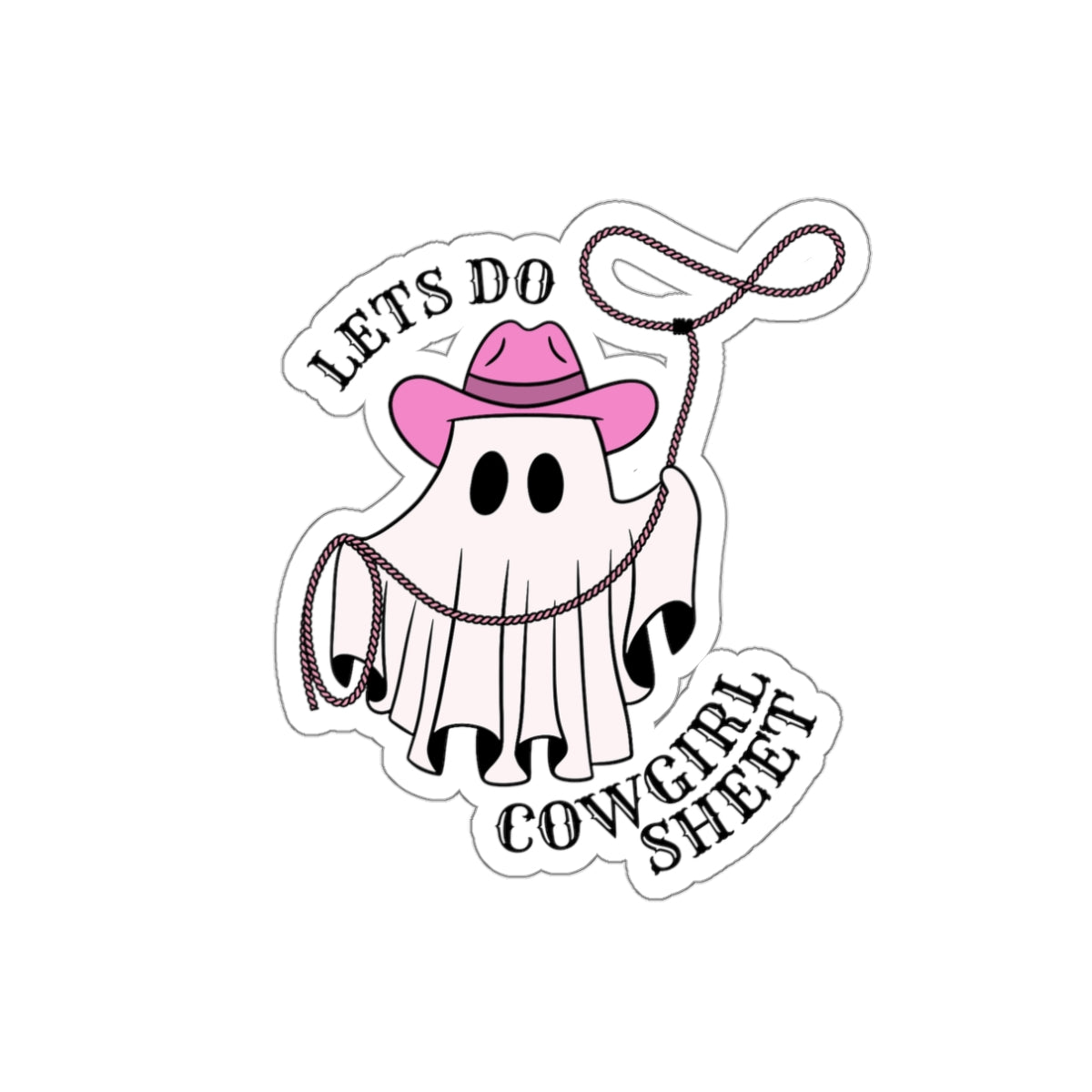 Cowgirl Sheet Sticker