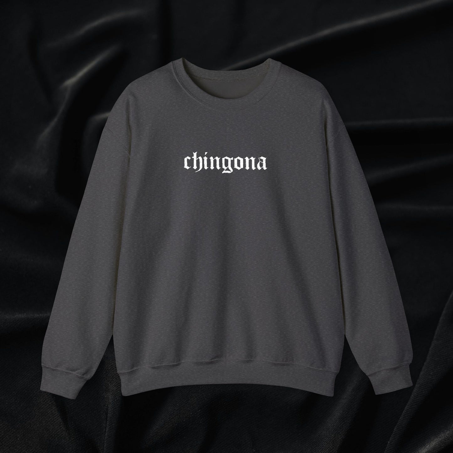 Chingona Crewneck Sweatshirt (Embroidered)