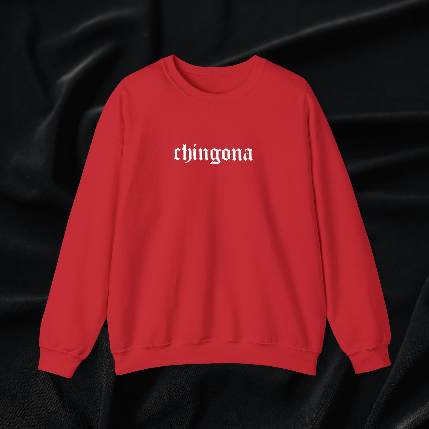 Chingona Crewneck Sweatshirt (Embroidered)