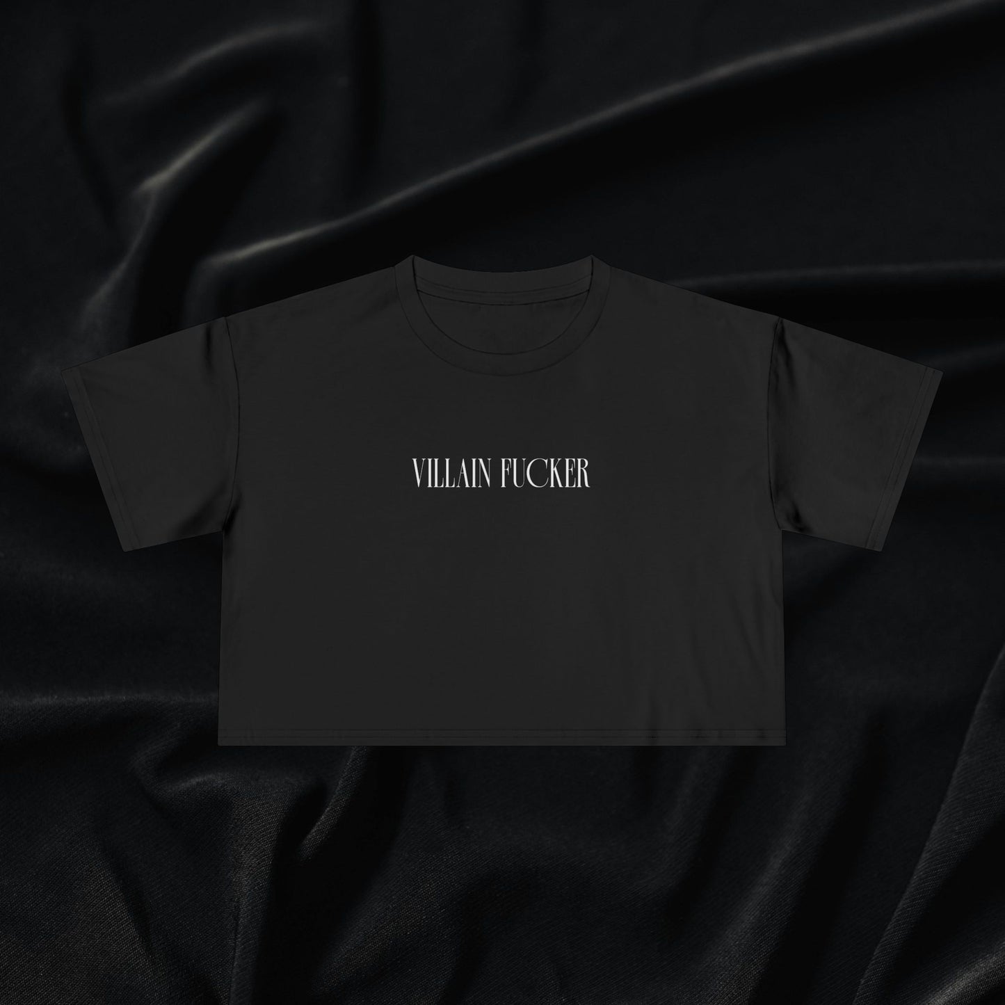 Villain Fucker Women's Crop Tee