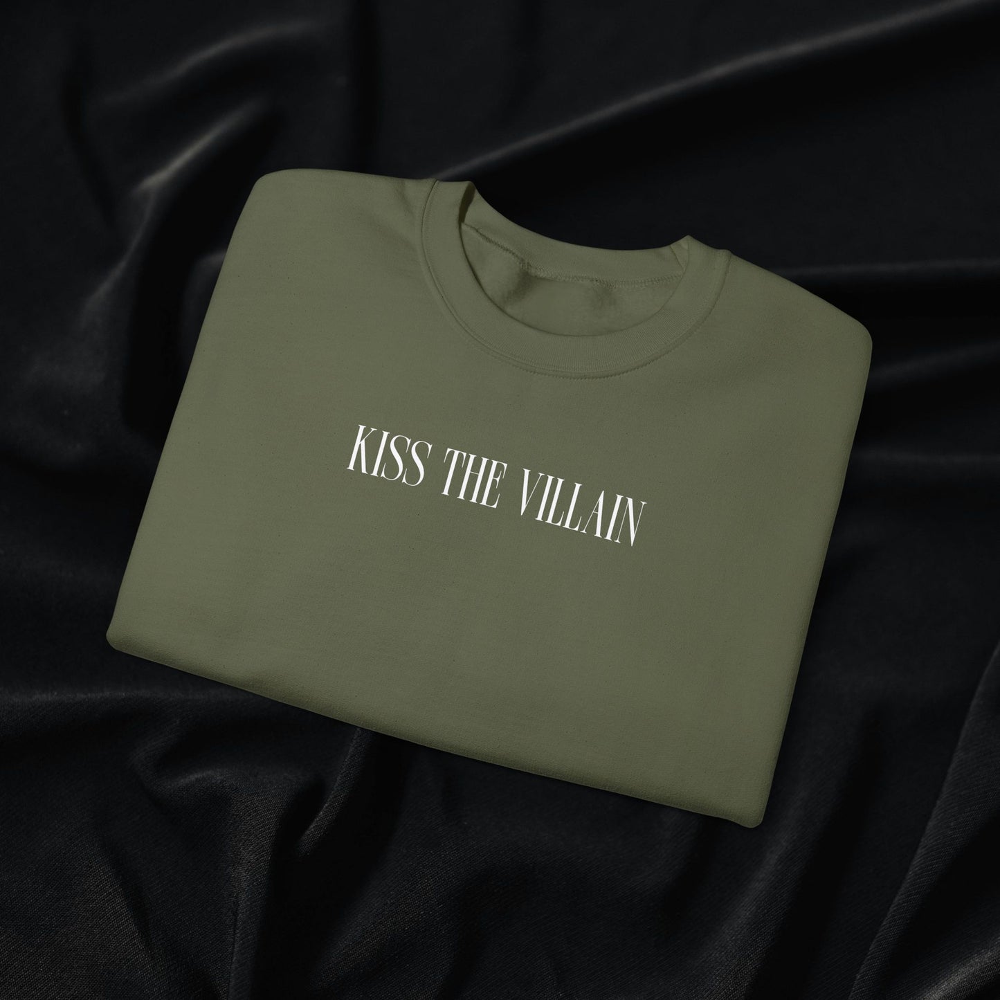 Kiss the Villain Crewneck Sweatshirt