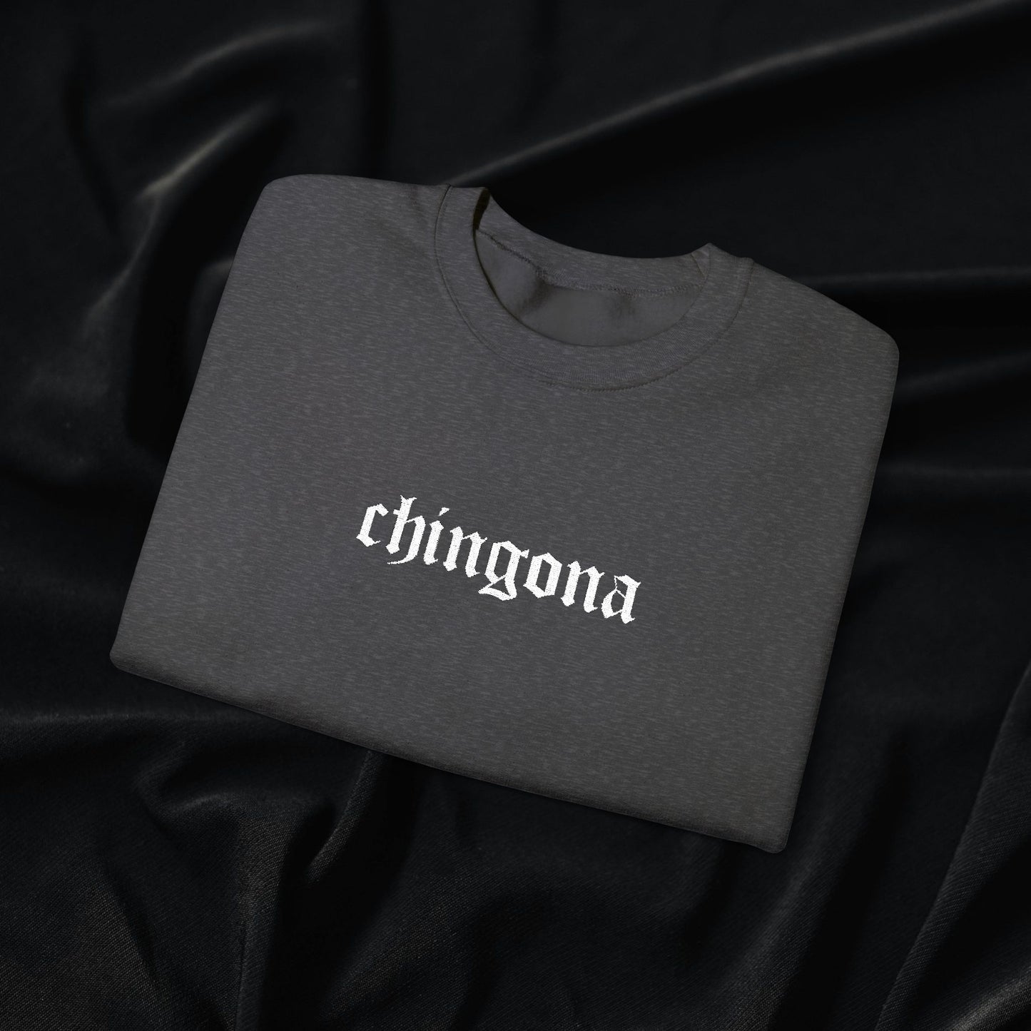 Chingona Crewneck Sweatshirt (Embroidered)