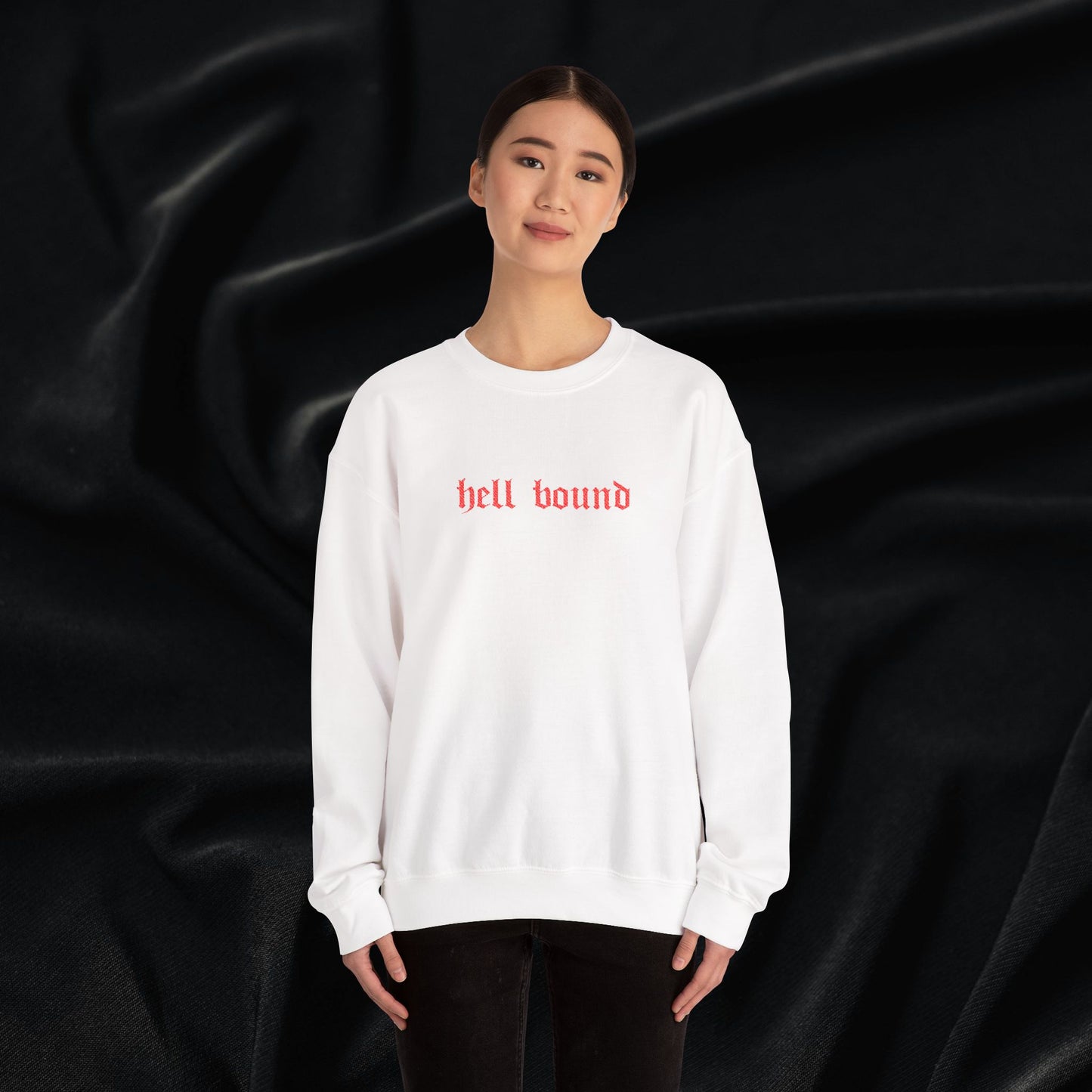 Hell Bound Crewneck Sweatshirt (Embroidered)