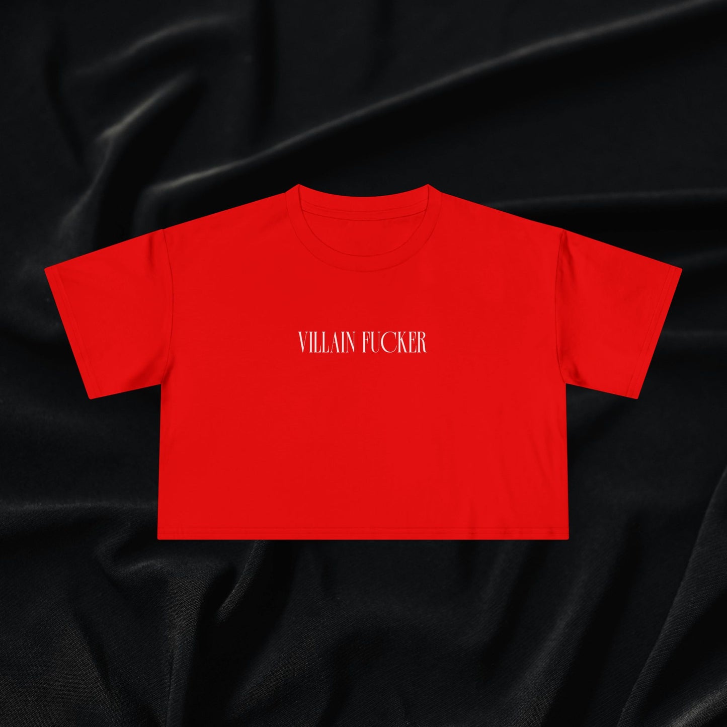 Villain Fucker Women's Crop Tee