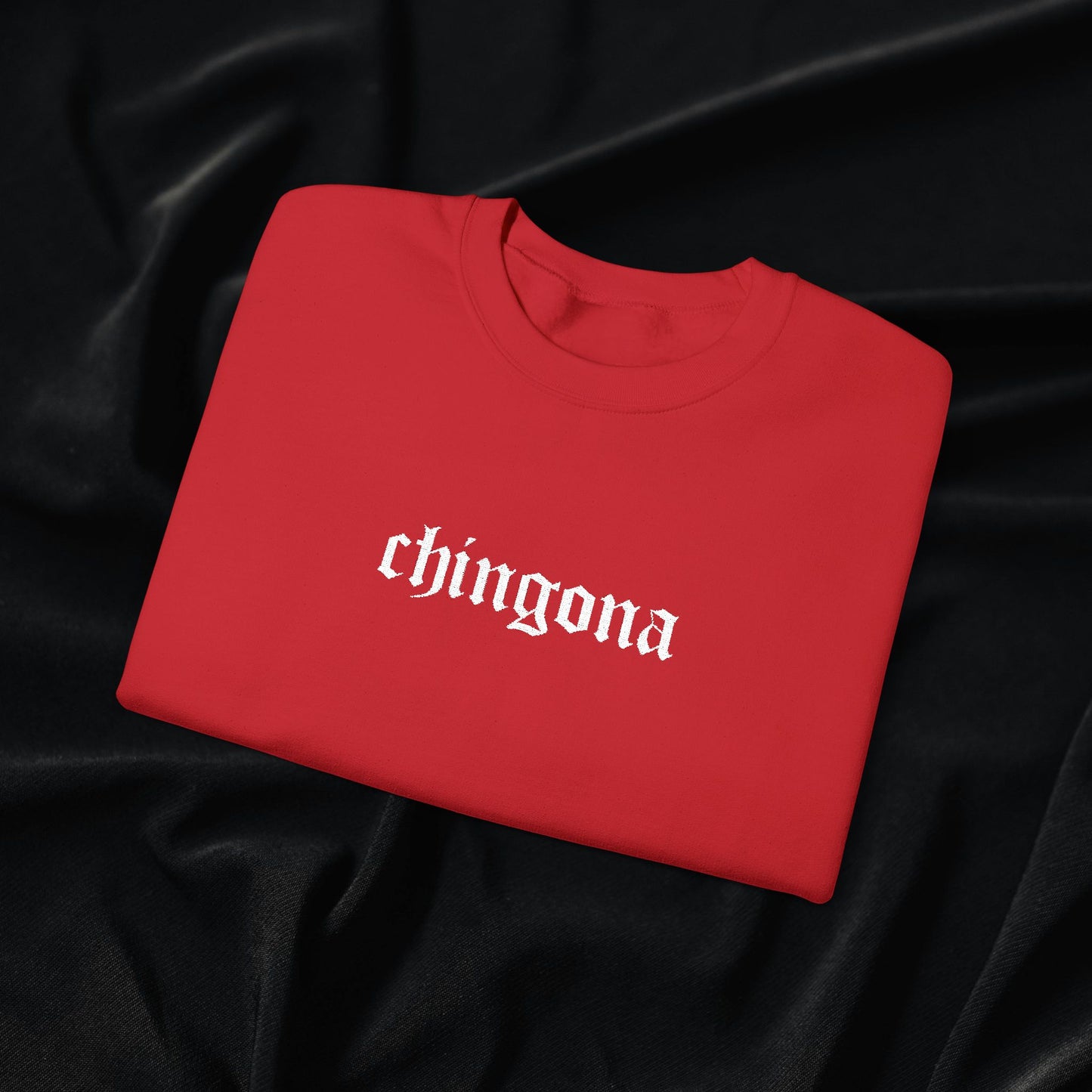 Chingona Crewneck Sweatshirt (Embroidered)