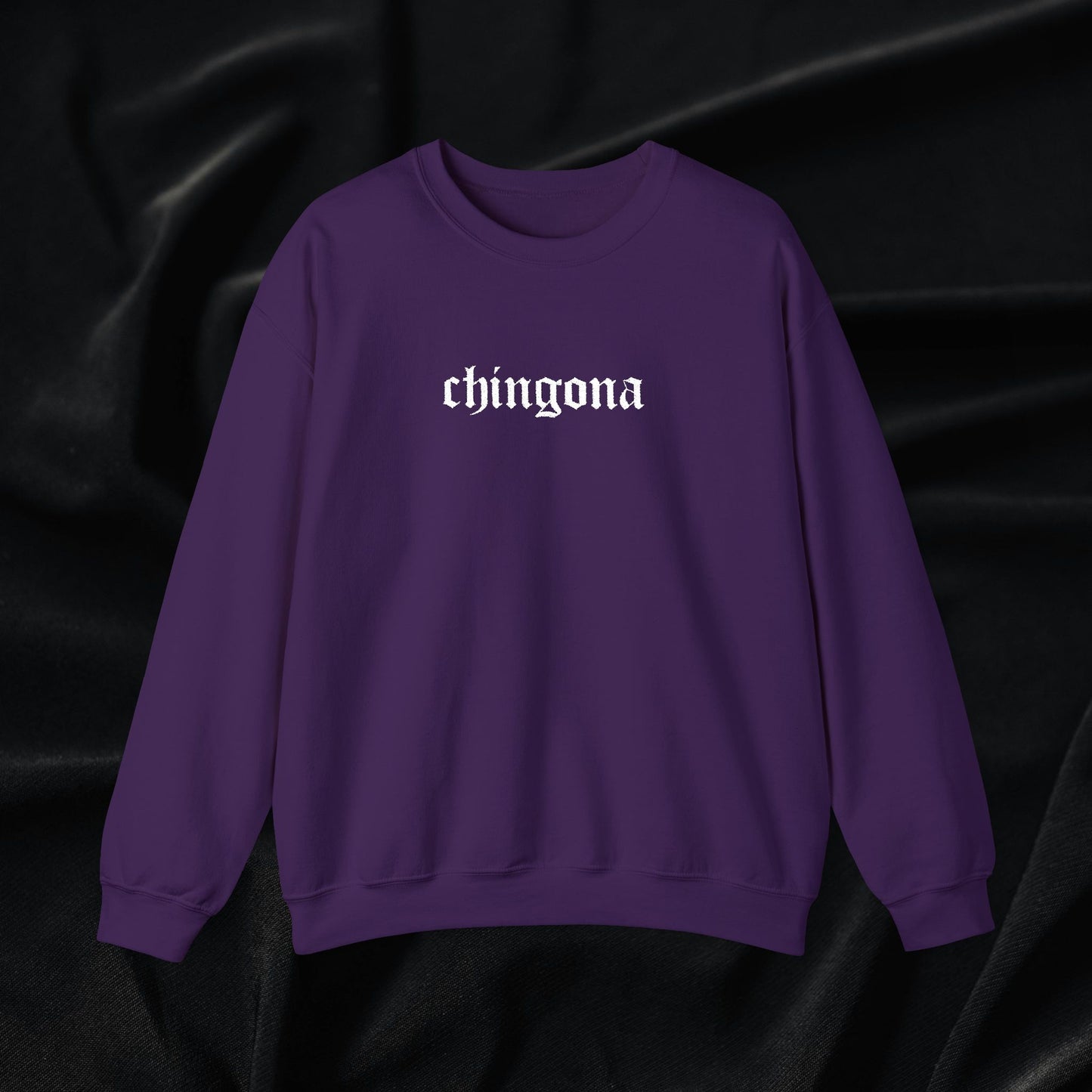 Chingona Crewneck Sweatshirt (Embroidered)