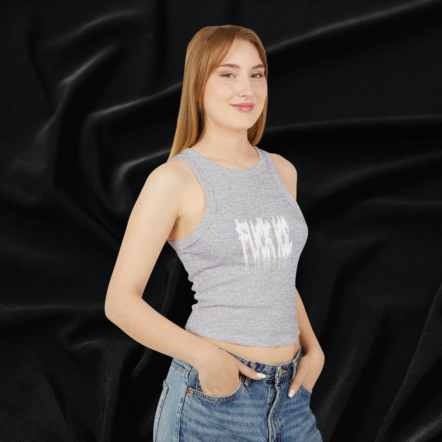 Fuck Ice Micro Rib Racer Tank Top