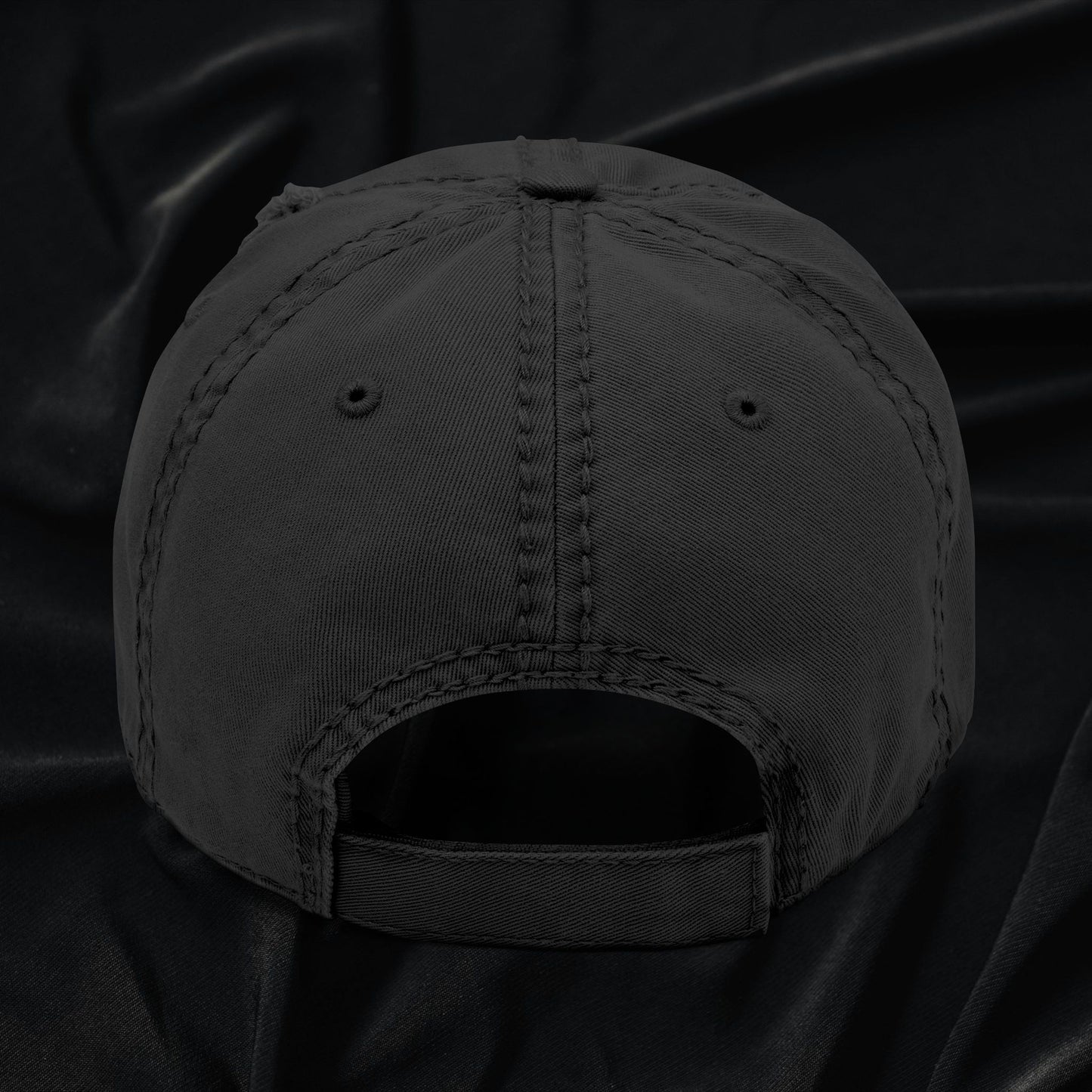 Goth Bimbo Distressed Dad Hat (Embroidered)