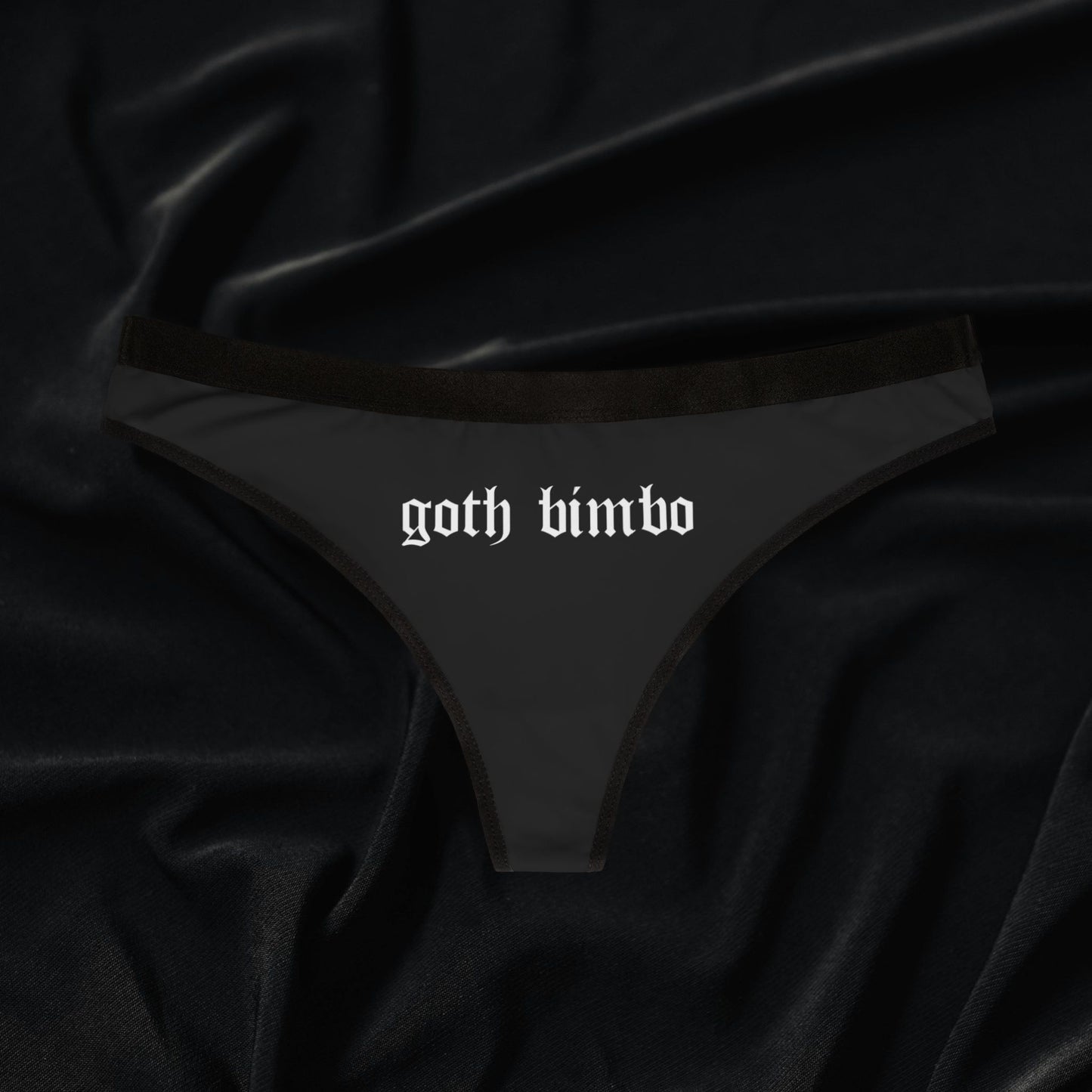 Goth Bimbo Thong