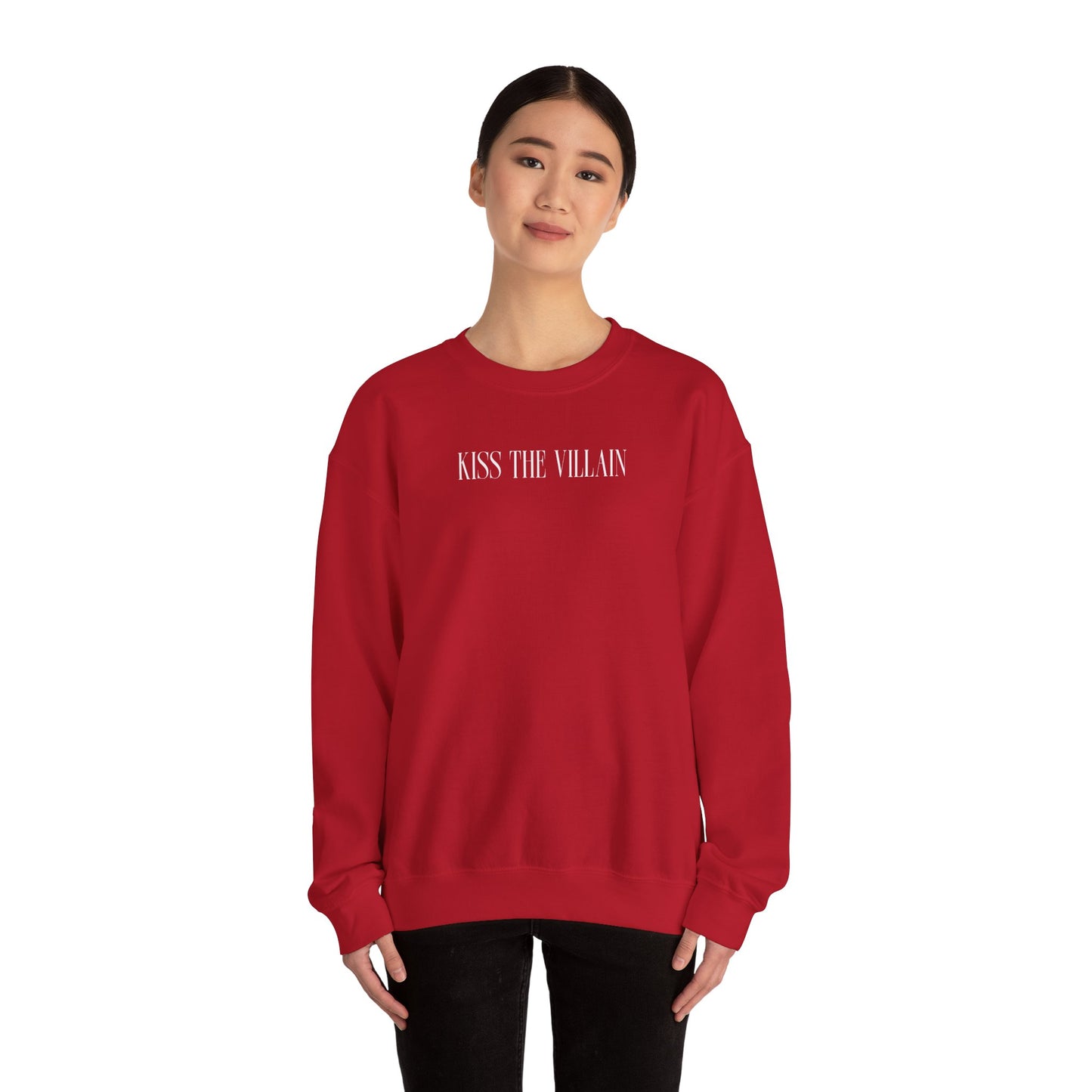 Kiss the Villain Crewneck Sweatshirt