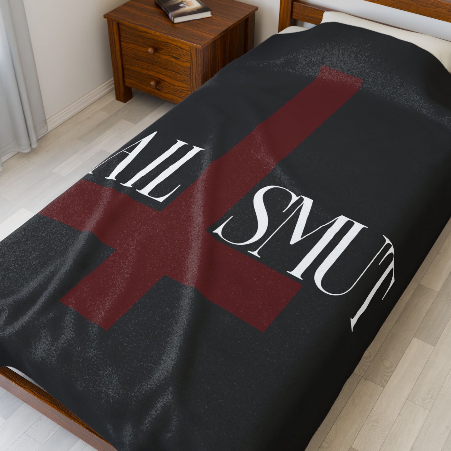 Hail Smut Velveteen Plush Blanket