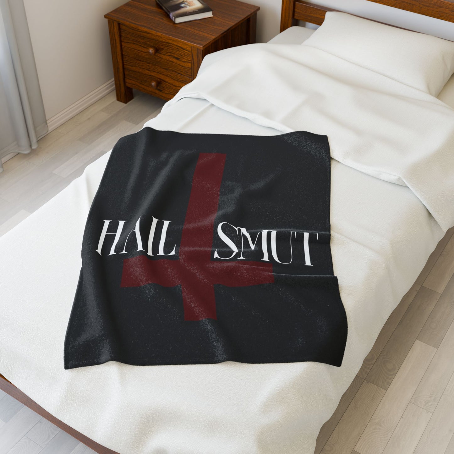 Hail Smut Velveteen Plush Blanket