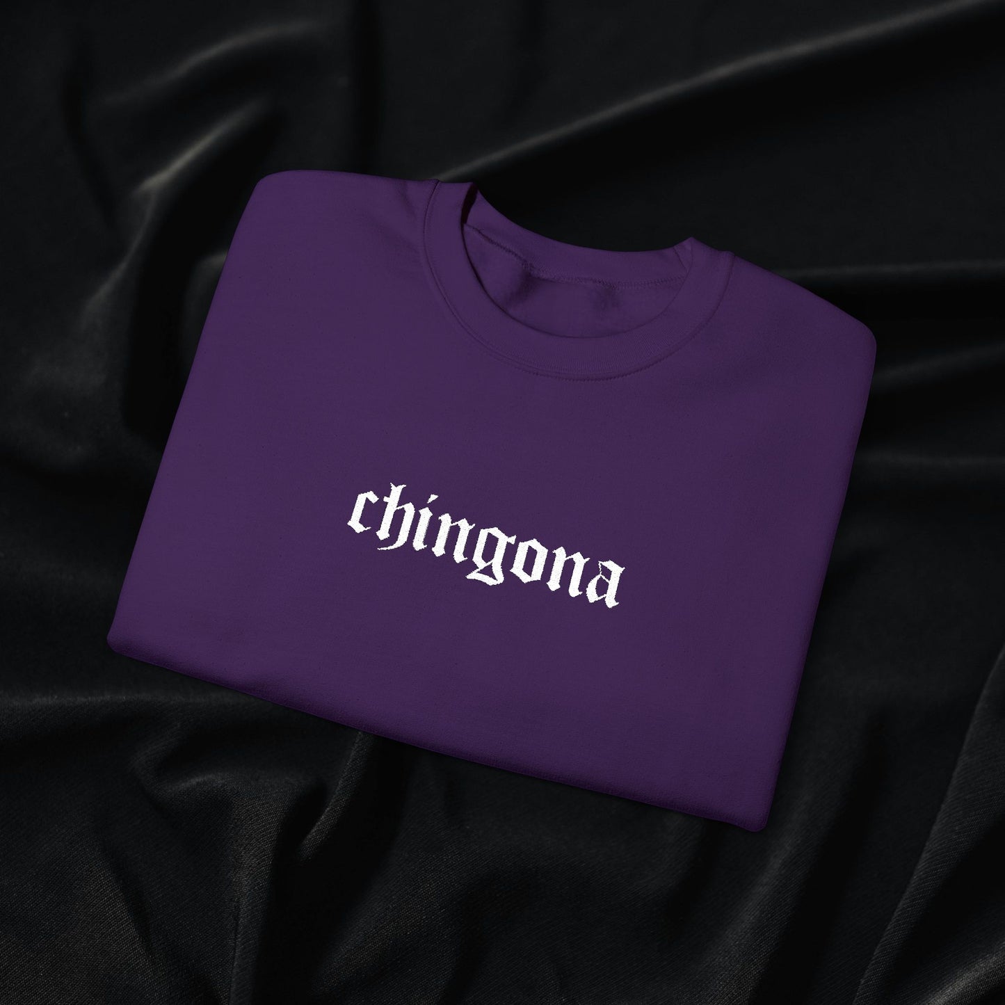 Chingona Crewneck Sweatshirt (Embroidered)
