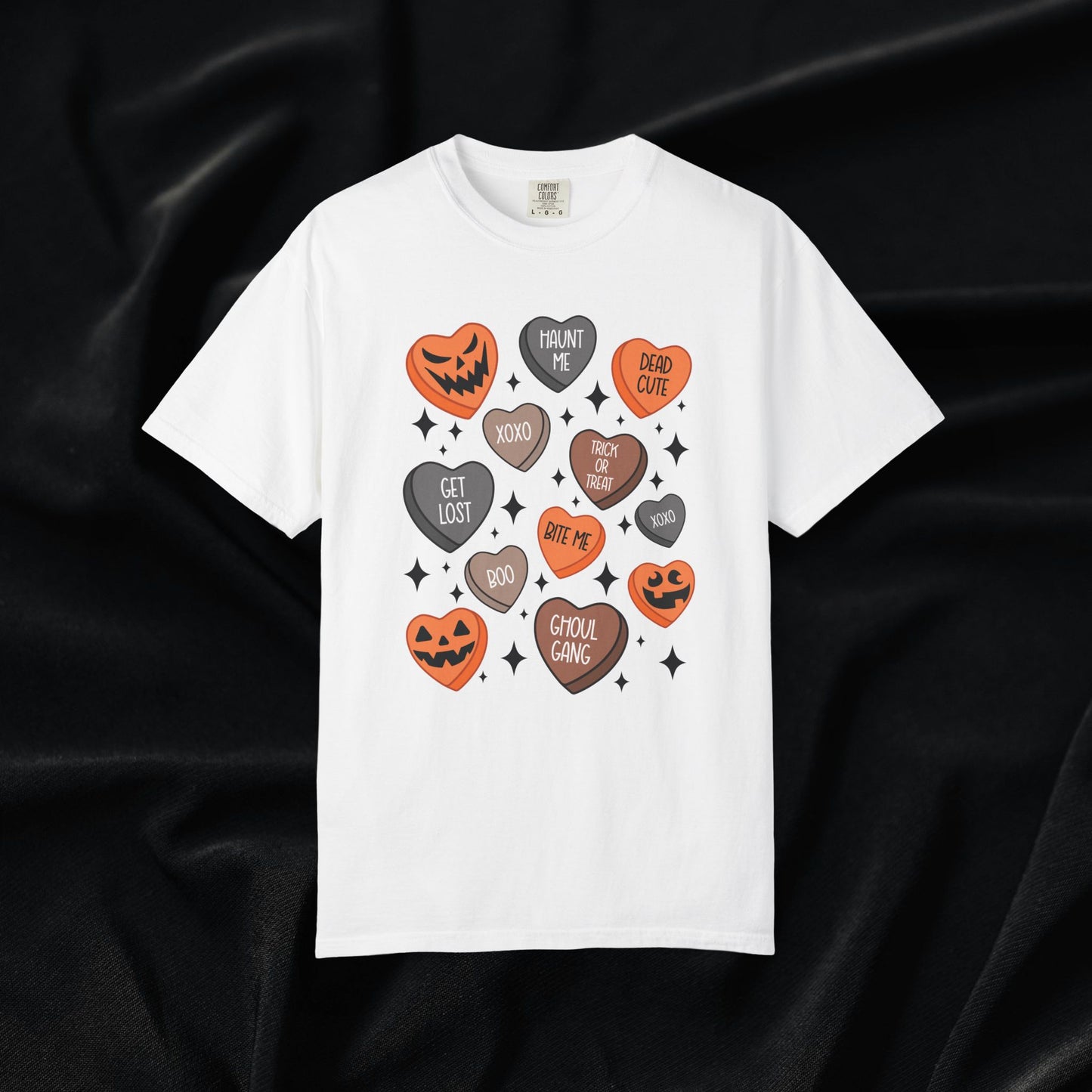 Halloween Conversation Hearts T-shirt