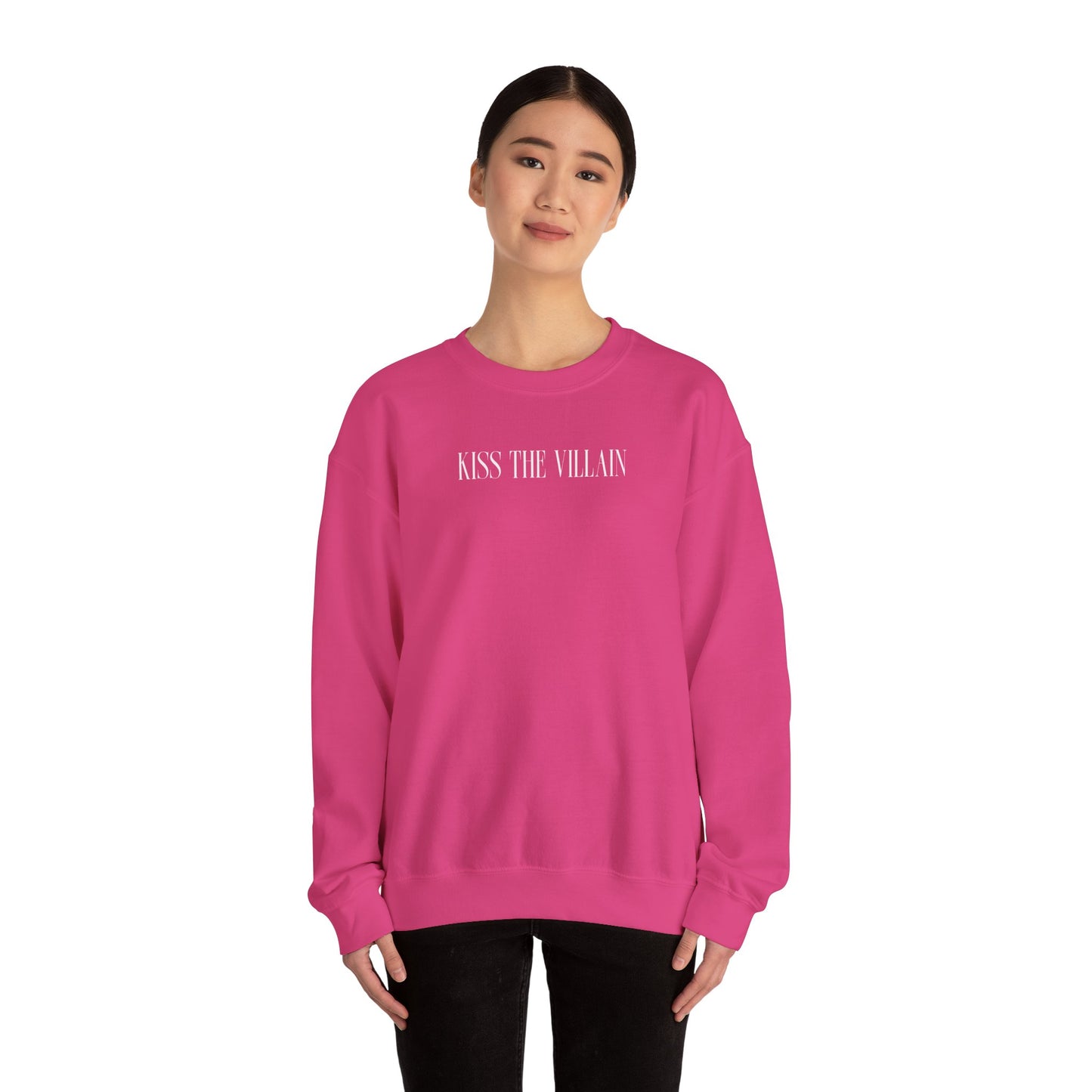 Kiss the Villain Crewneck Sweatshirt