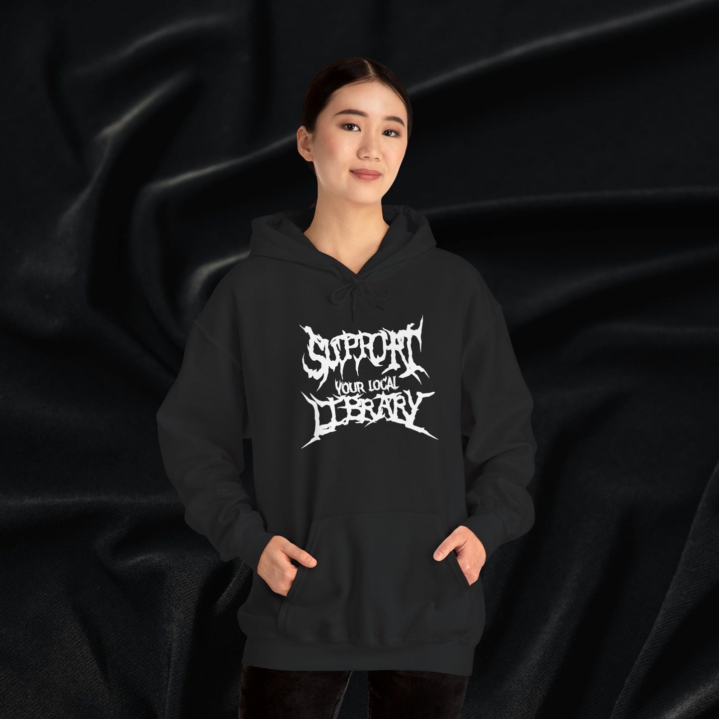 Support Your Local Library Hoodie