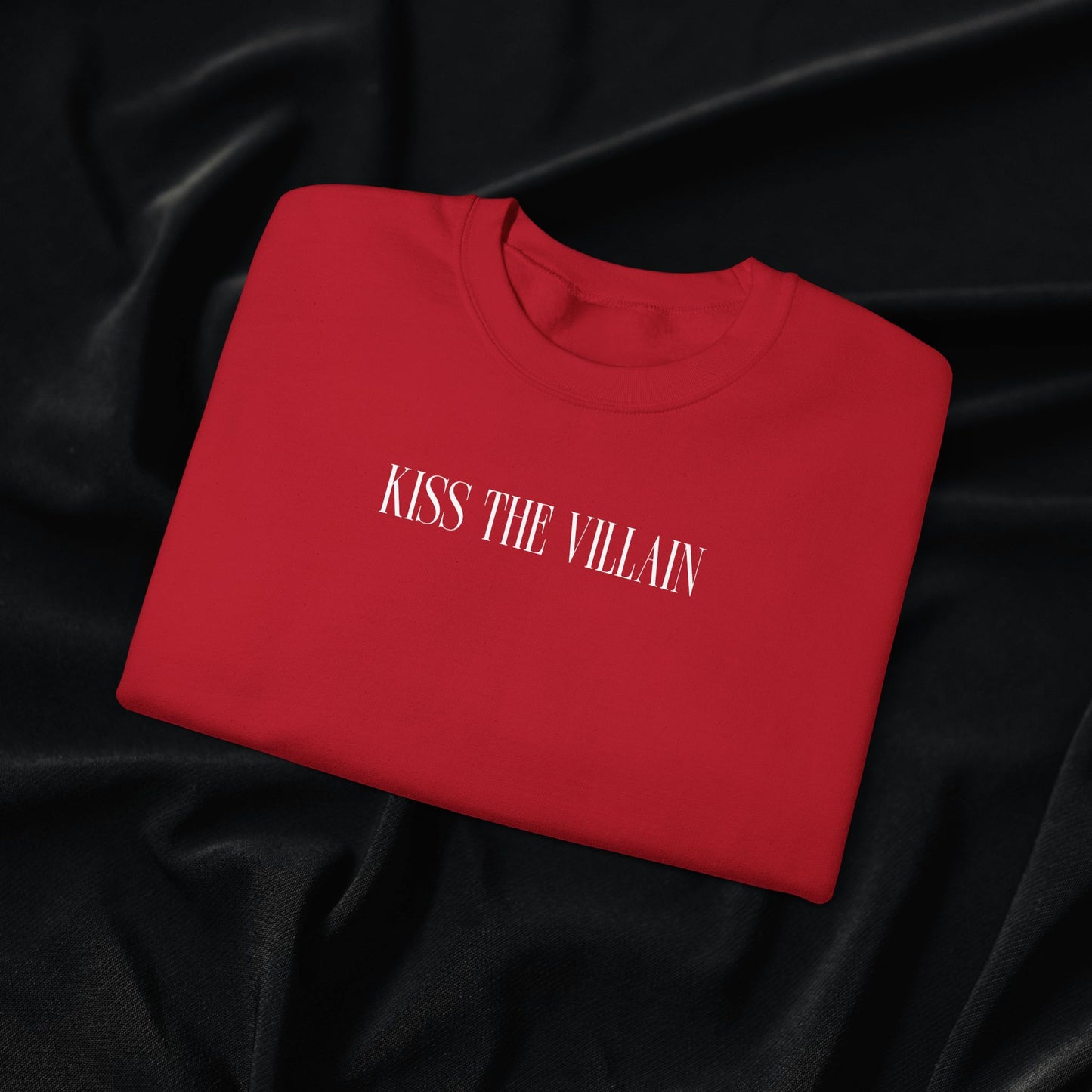 Kiss the Villain Crewneck Sweatshirt