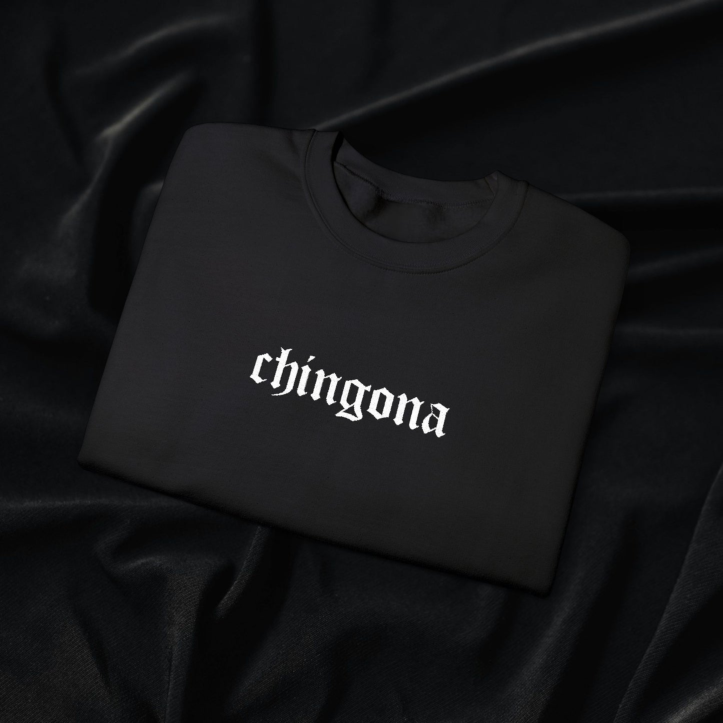 Chingona Crewneck Sweatshirt (Embroidered)