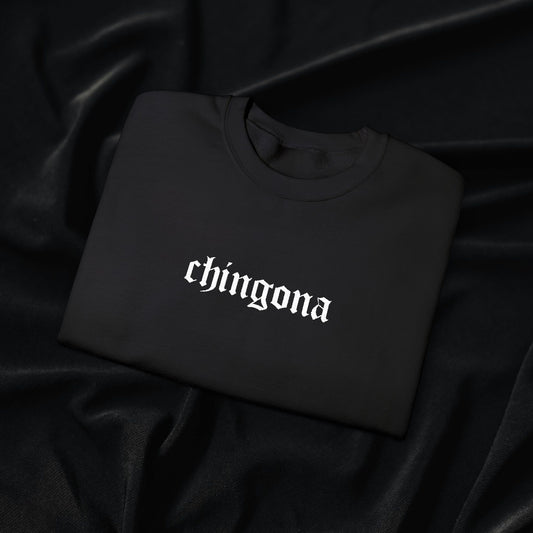 Chingona Crewneck Sweatshirt (Embroidered)