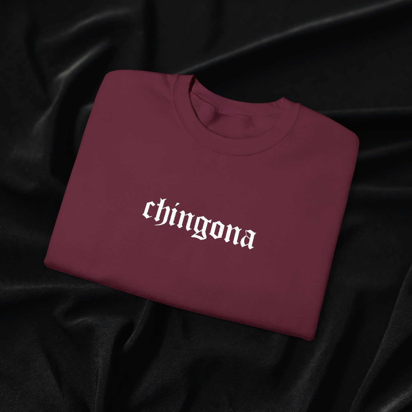 Chingona Crewneck Sweatshirt (Embroidered)
