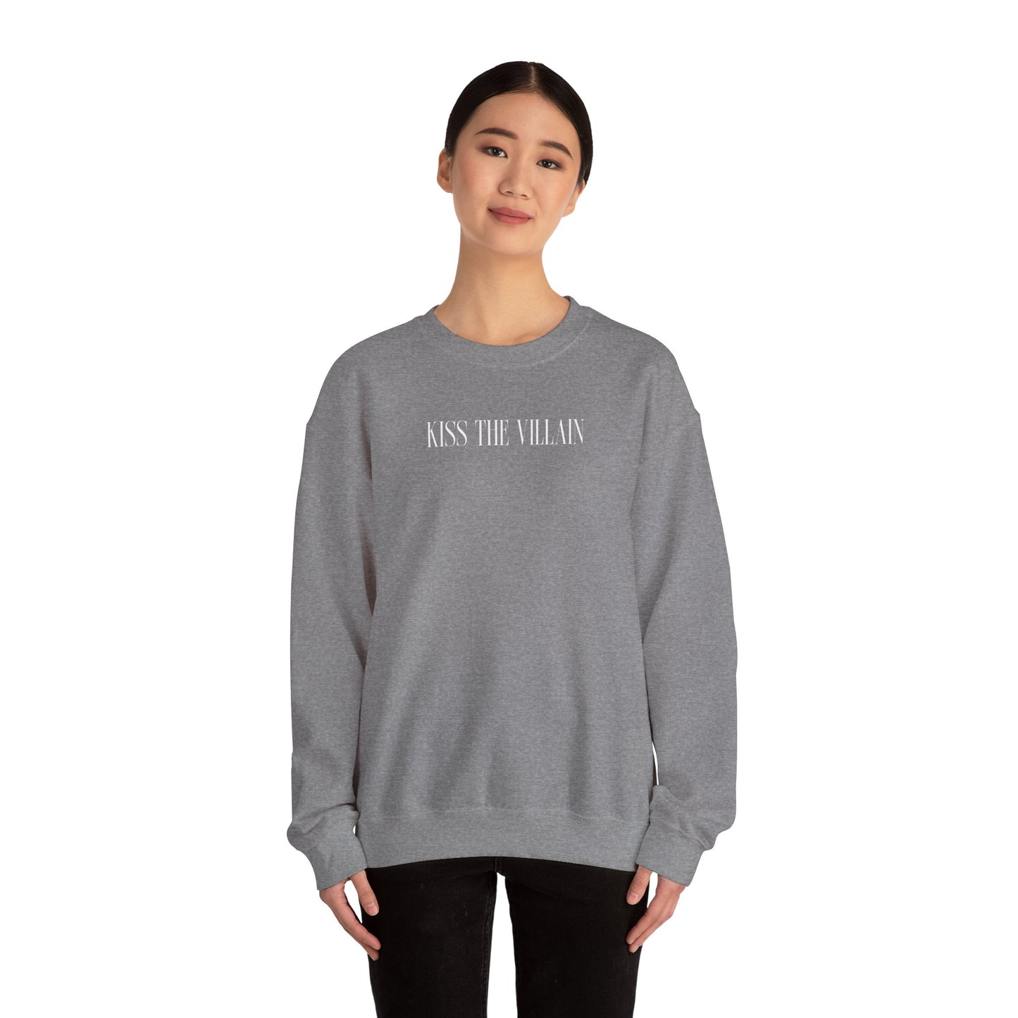 Kiss the Villain Crewneck Sweatshirt